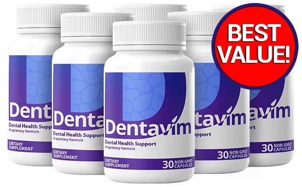 Dentavim supplement - six - bottles - image